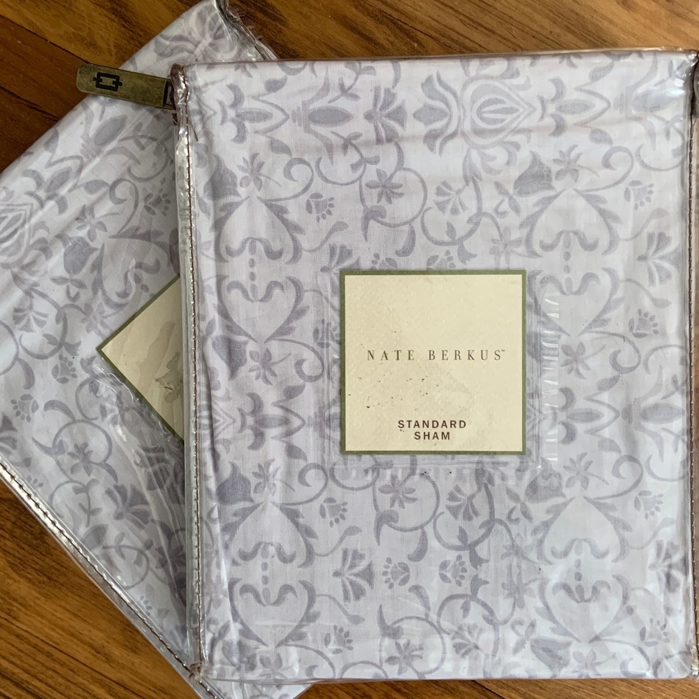 Nate Burkus Wilshire Sham Pair NIP